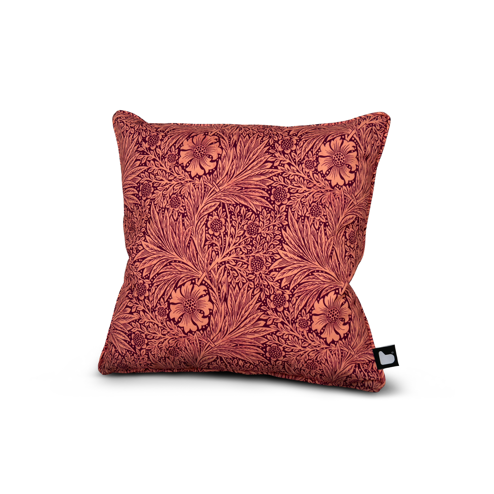 B-Cushion Art Collection -  Floral Coral