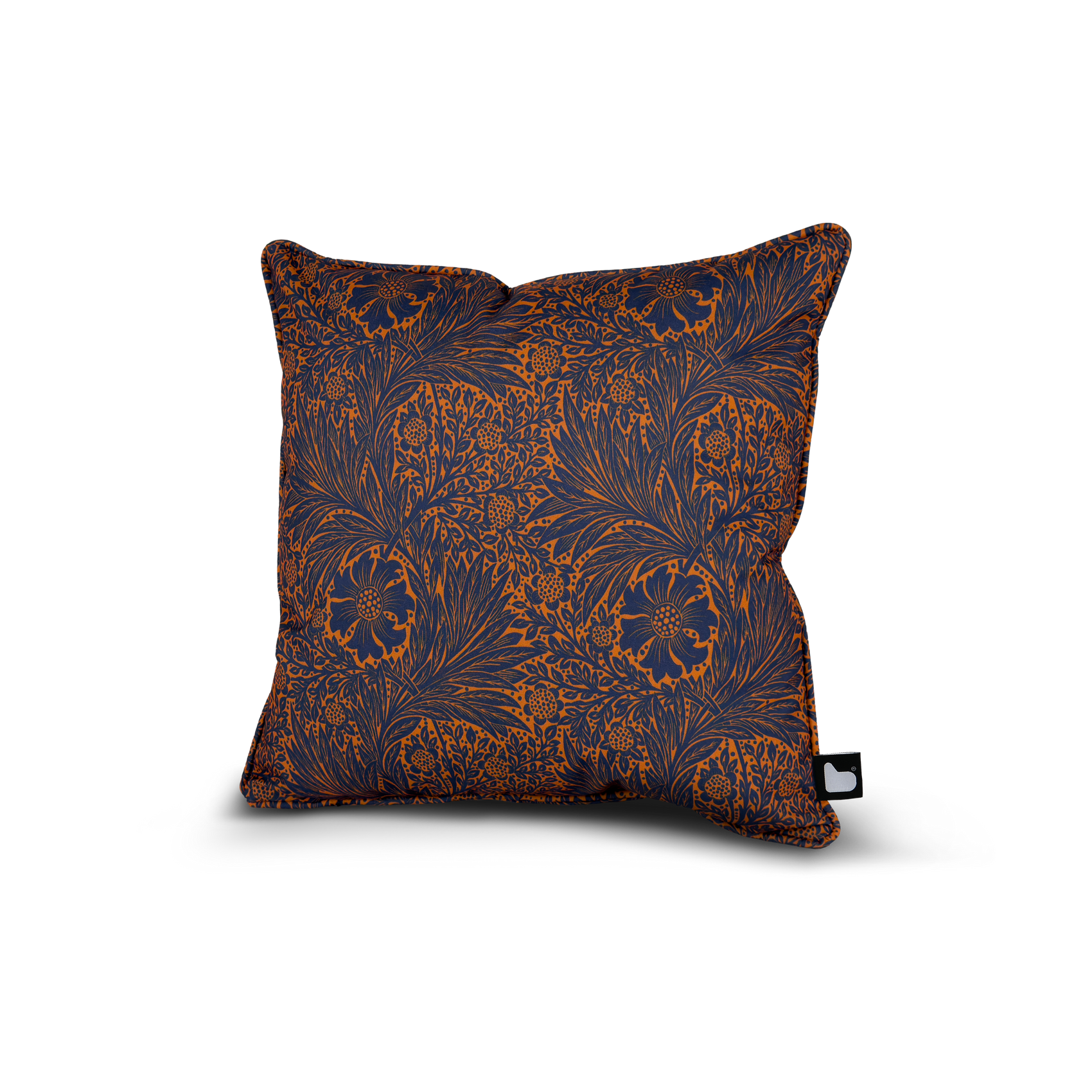 B-Cushion Art Collection -  Floral Rust