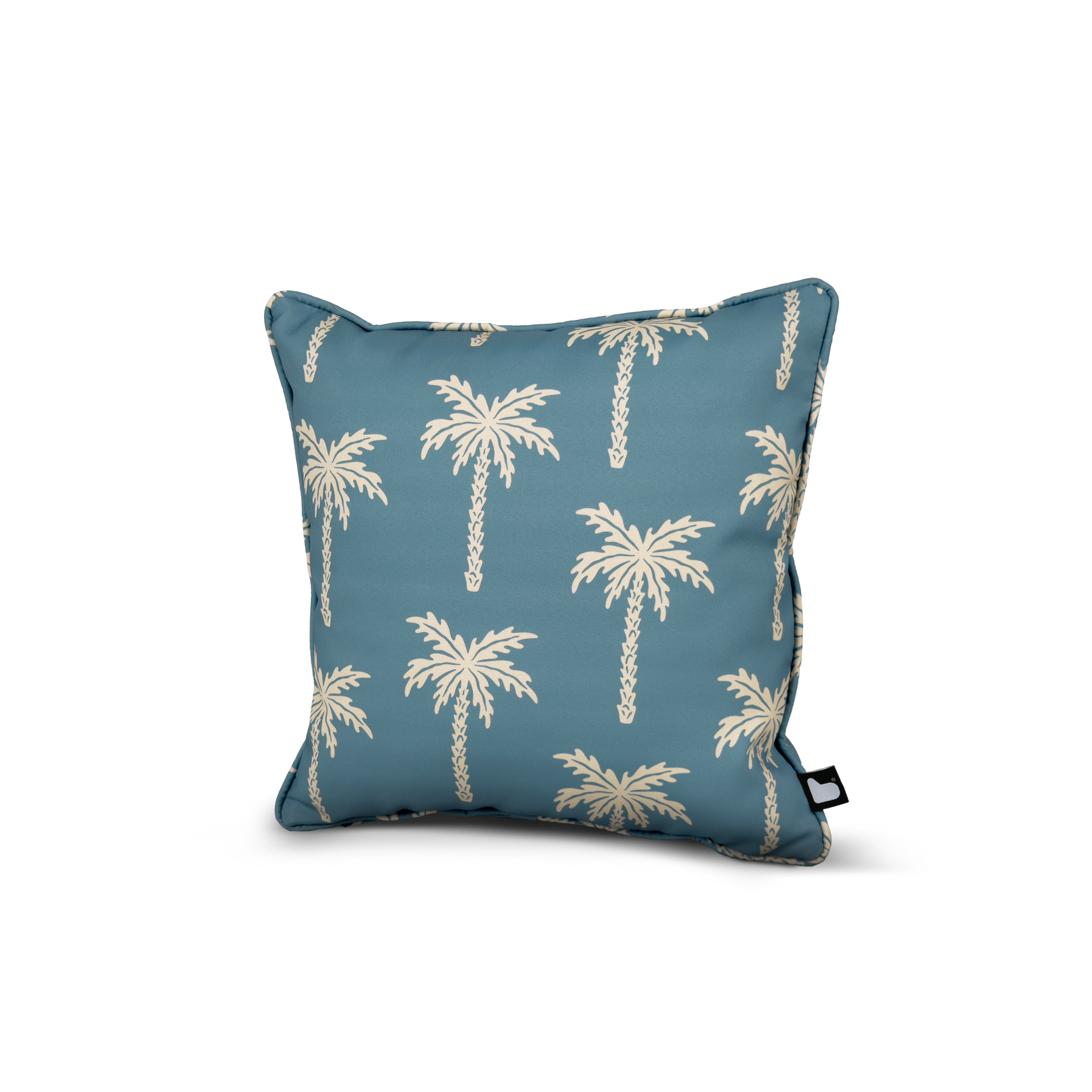 B-Cushion Art Collection - Palm Sea Blue