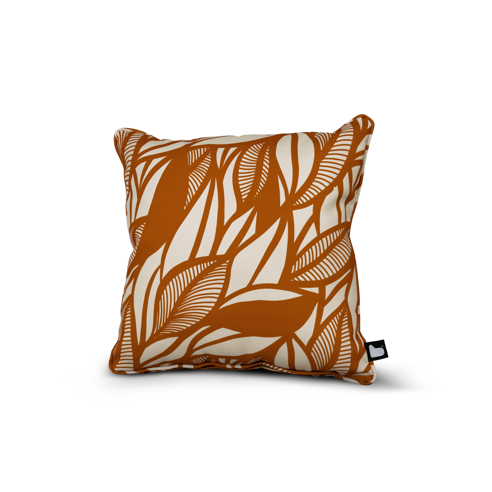 B-Cushion Art Collection - Poplar Leaf Rust