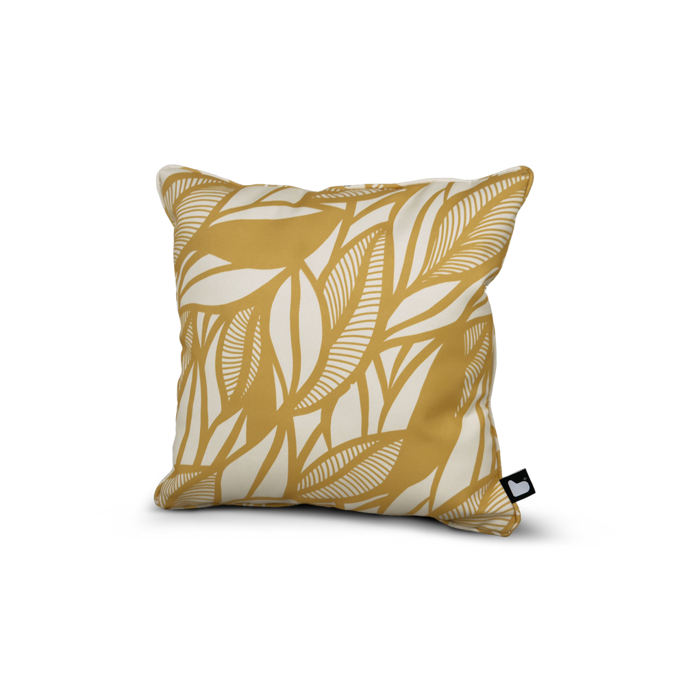 B-Cushion Art Collection - Poplar Leaf Butter Yellow