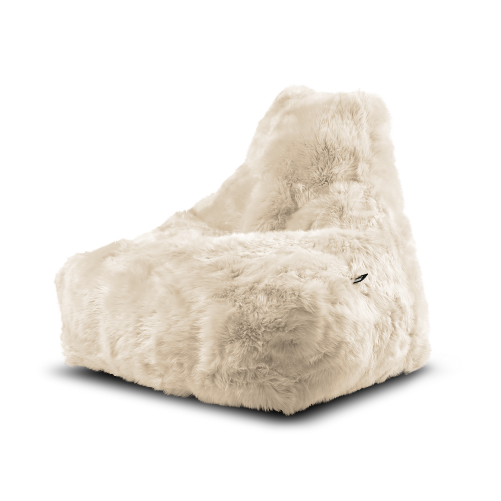 Fur B-Bag - Cream