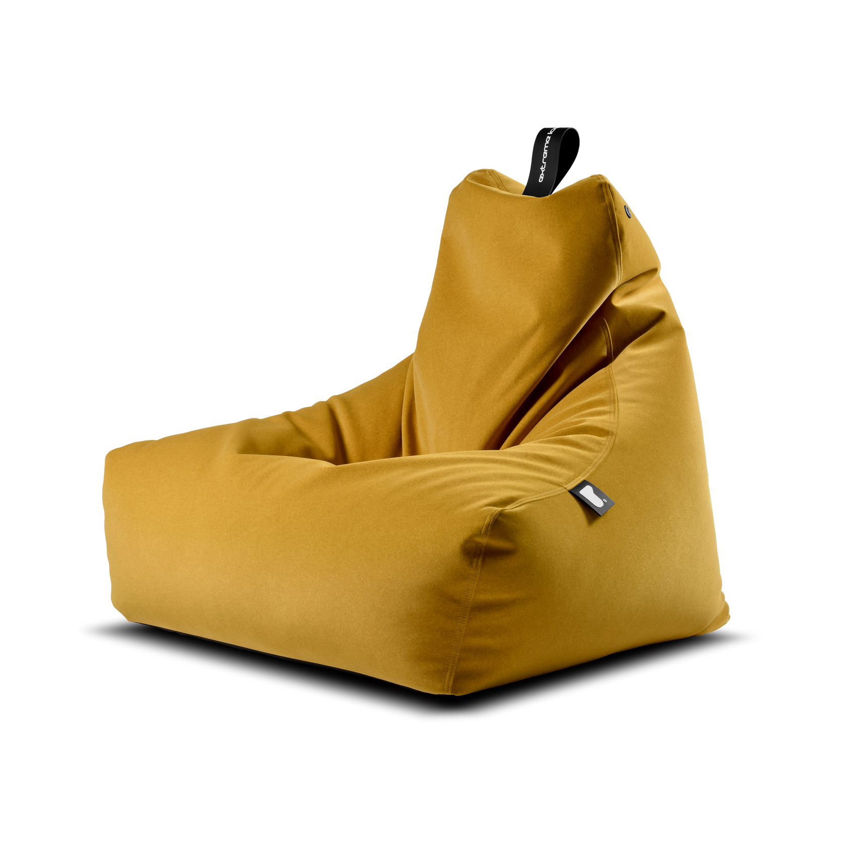 Brushed Suede B-Bag - Mustard